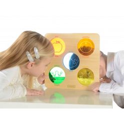 Tablica sensoryczna Kolorowe szkiełka