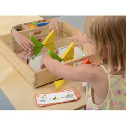 Lustrzana tacka Zabawa w odbicia