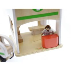 Drewniany miniszpital