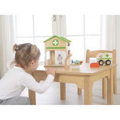 Drewniany miniszpital