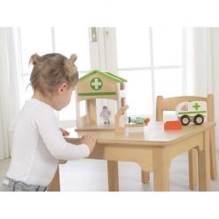 Drewniany miniszpital