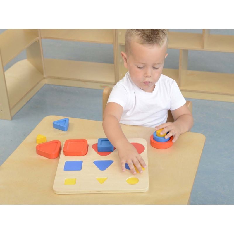 Sorter kształtów Klocki geometryczne Sorter kształtów Klocki geometryczne