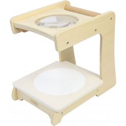 Stolik powiększający z lupą