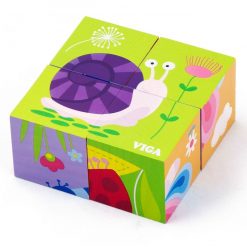 Drewniana Układanka Owady