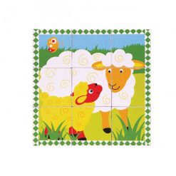 Drewniana Układanka Farma