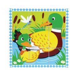 Drewniana Układanka Farma