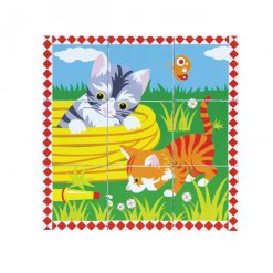 Drewniana Układanka Farma