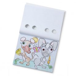 Kolorowanka z oczami Zwierzęta