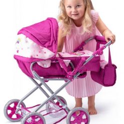 Wózek głęboki dla lalek Jednorożec