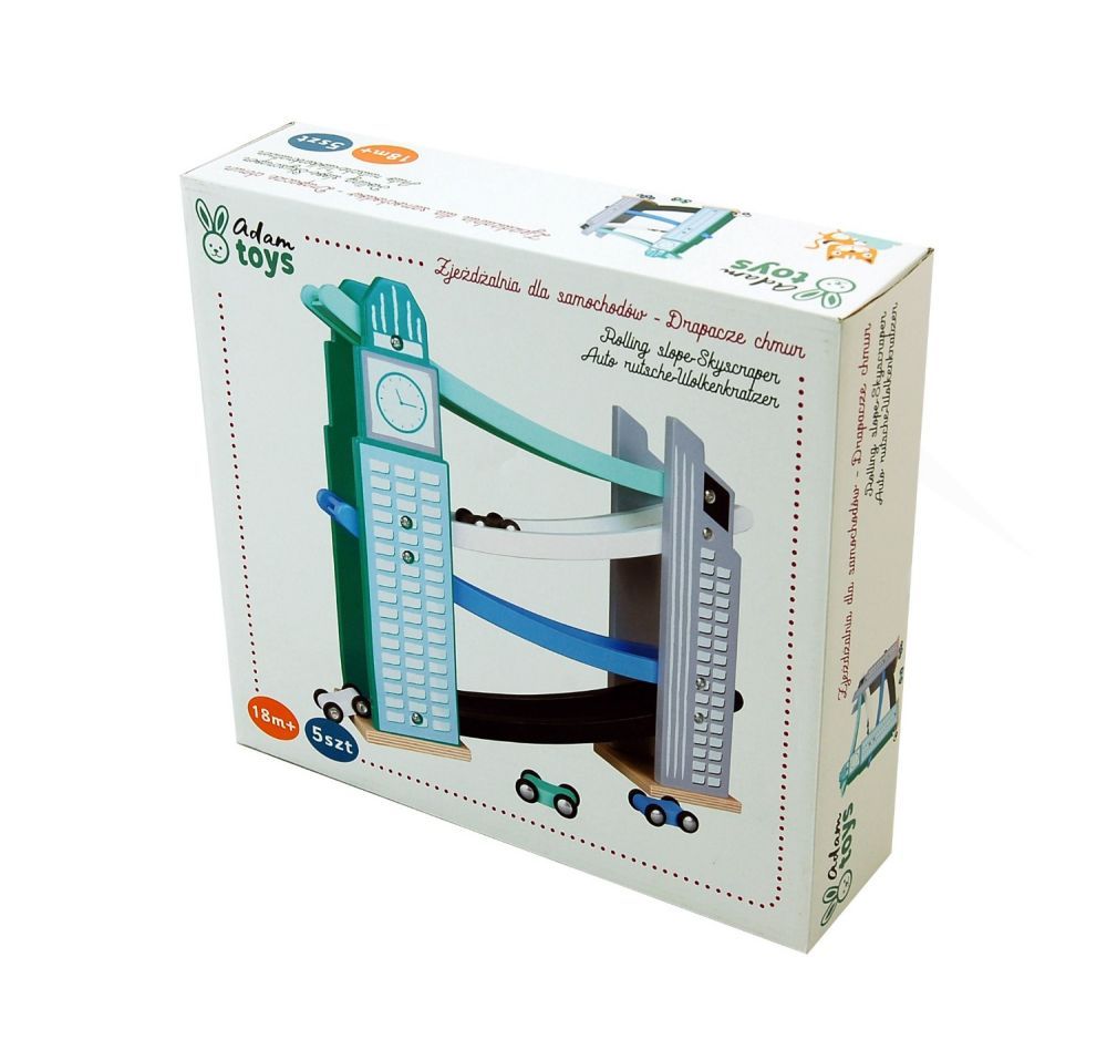 Zjeżdżalnia dla samochodów Drapacz chmur Zjeżdżalnia dla samochodów Drapacz chmur