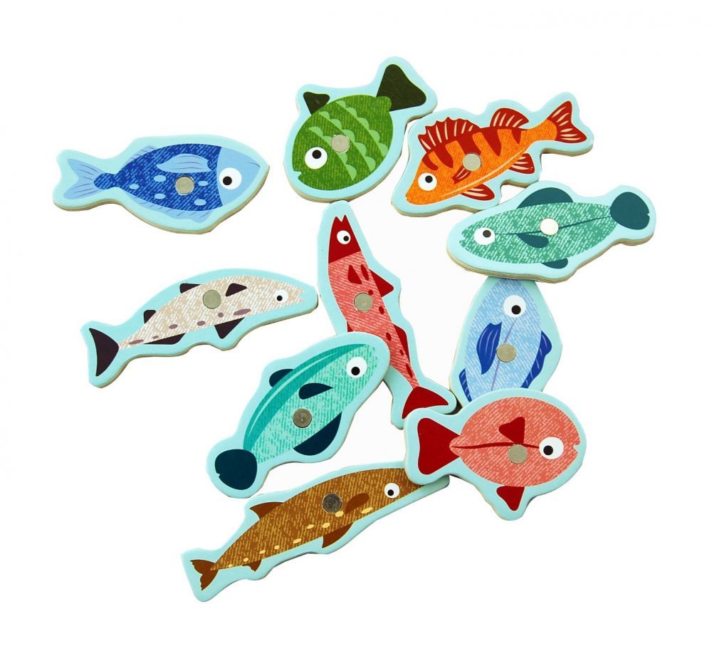 Gra magnetyczna Pingwin na rybach Gra magnetyczna Pingwin na rybach