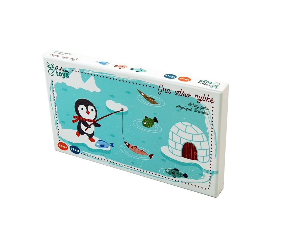 Gra magnetyczna Pingwin na rybach Gra magnetyczna Pingwin na rybach