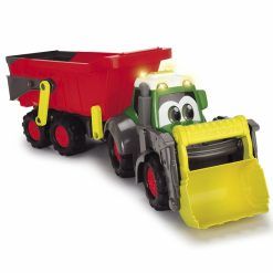 Traktor z przyczepą