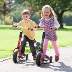 Hulajnoga trójkołowa ciche koła