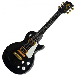 Czarna gitara rockowa