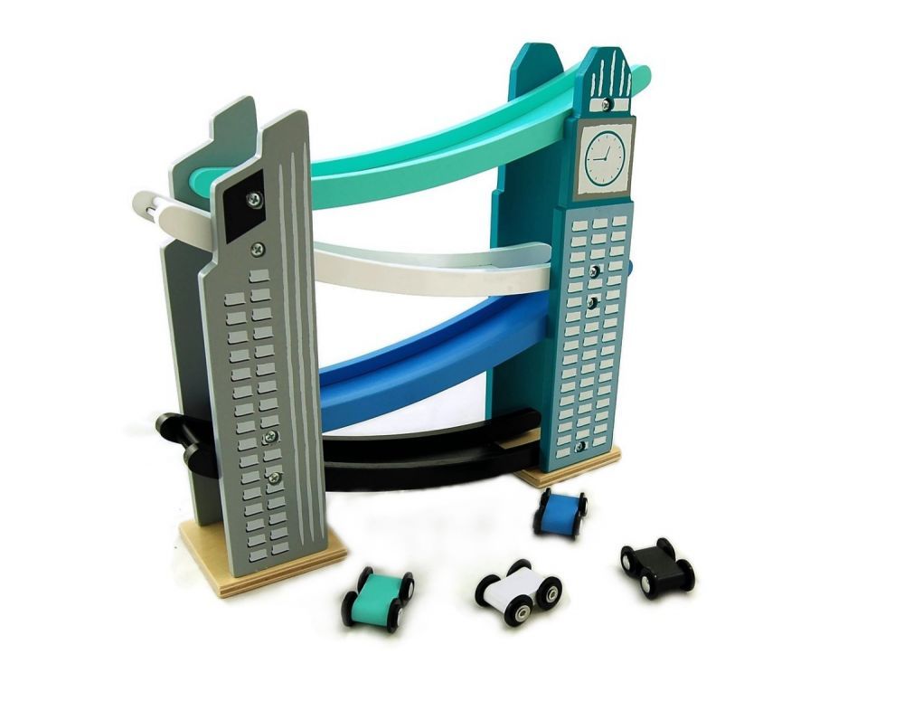 Zjeżdżalnia dla samochodów Drapacz chmur Zjeżdżalnia dla samochodów Drapacz chmur