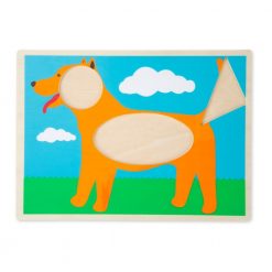 Układanka drewniana Mozaika Kolory