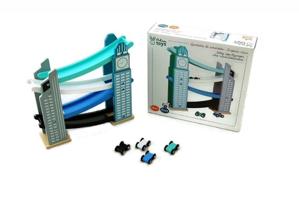 Zjeżdżalnia dla samochodów Drapacz chmur Zjeżdżalnia dla samochodów Drapacz chmur