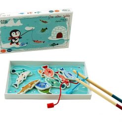 Gra magnetyczna Pingwin na rybach