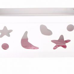 Drewniana kołyska dla lalek