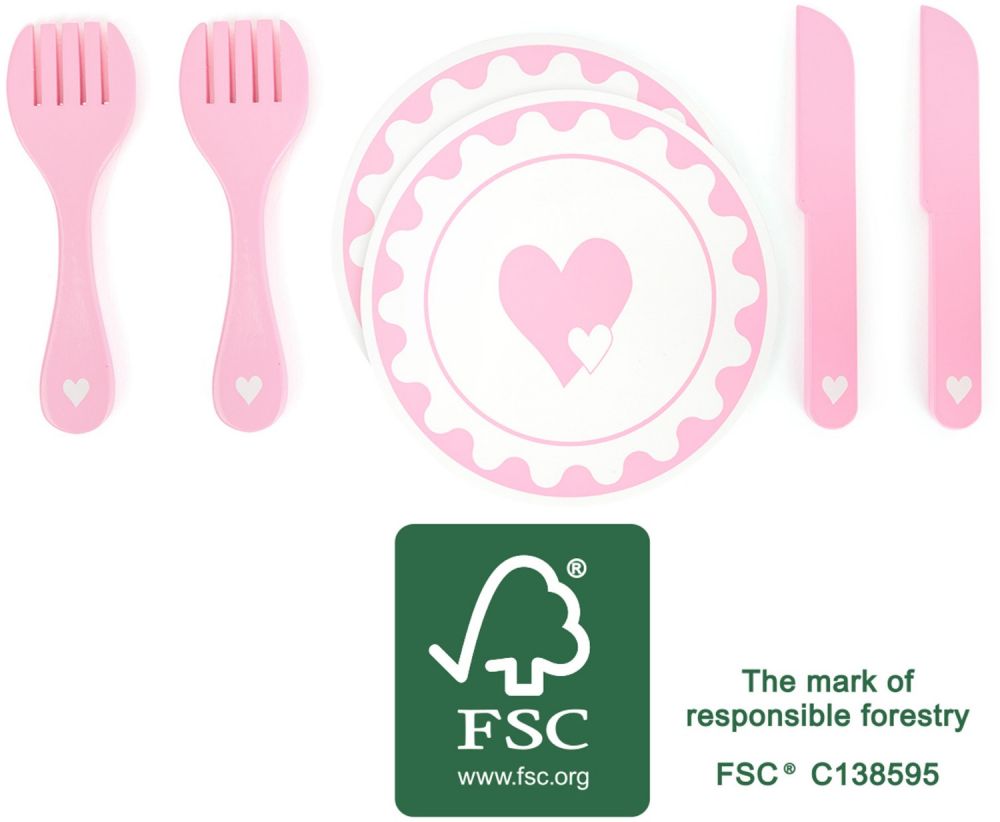 Zestaw talerzy i sztućców Zestaw talerzy i sztućców