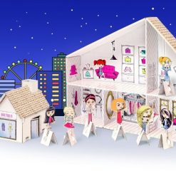 Salon piękności do składania