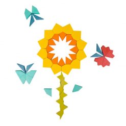 Kolorowe Klocki Mandala