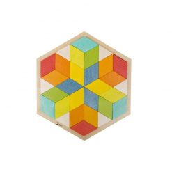 Kolorowe Puzzle 3D