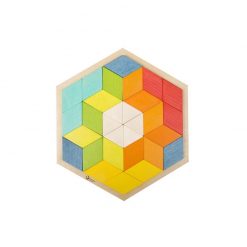 Kolorowe Puzzle 3D