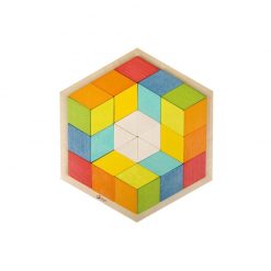 Kolorowe Puzzle 3D