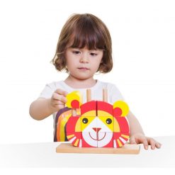 Kreatywne Klocki Lew