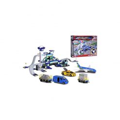 Trzypoziomowe lotnisko z pojazdami