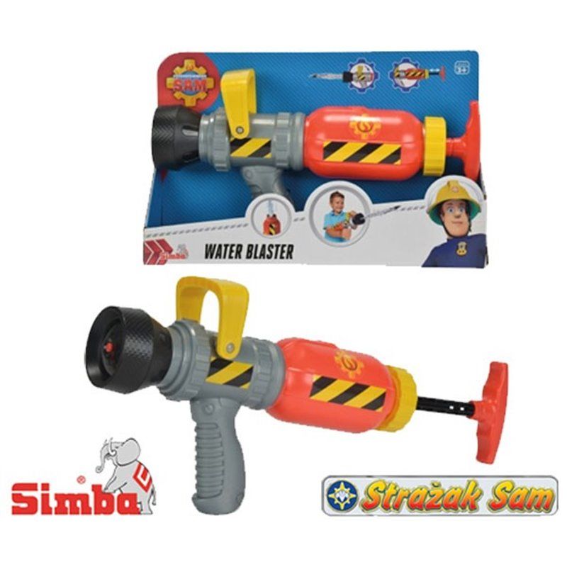Duży pistolet na wodę Strażak Sam Duży pistolet na wodę Strażak Sam