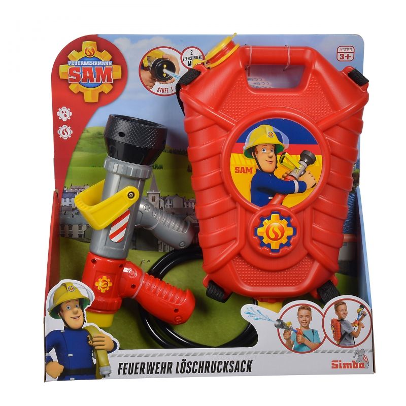 SIMBA Strażak Sam Zbiornik z Psikawką Gaśnica z regulacją strumienia_7 Zbiornik z psikawką