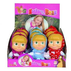 Lalka Masza i niedźwiedź niebieska