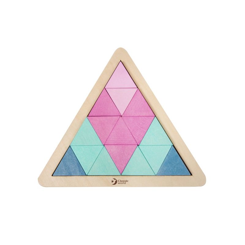 Układanka Trójkąty Układanka Trójkąty