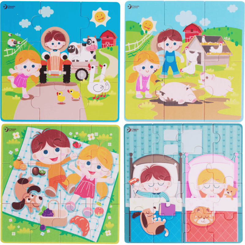 Układanka Farma Układanka Farma