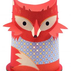 Papierowa lampka nocna Lisek