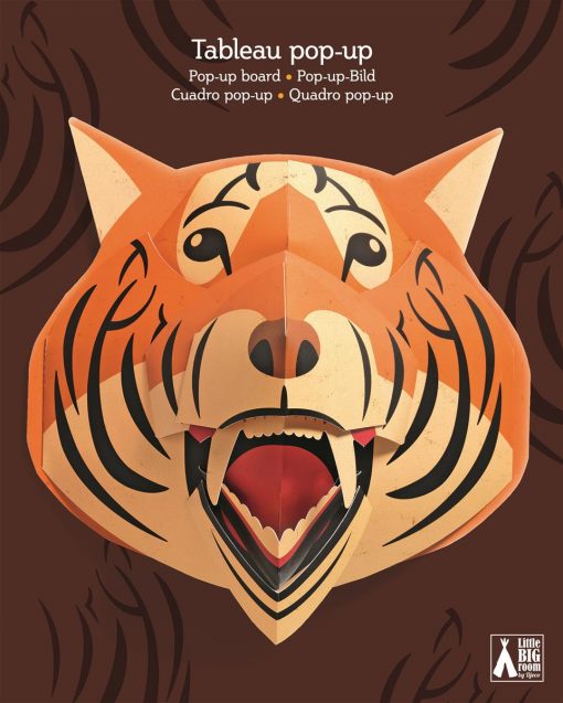 Dekoracja 3D Tygrys