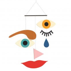 Drewniany mobil Ekspresja