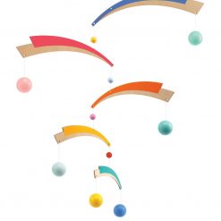 Drewniany mobil Fajerwerki