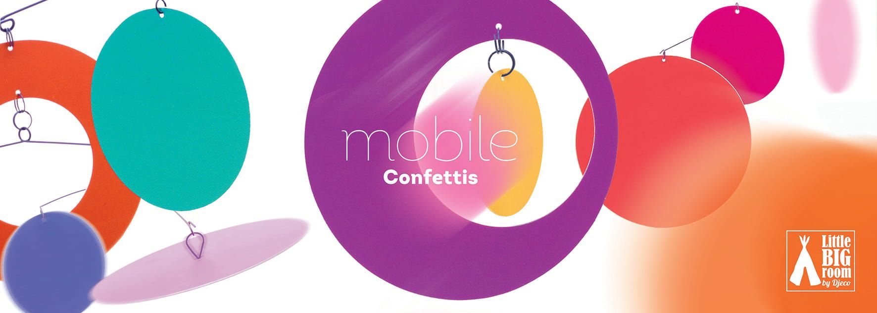Ruchoma dekoracja Konfetti Ruchoma dekoracja Konfetti