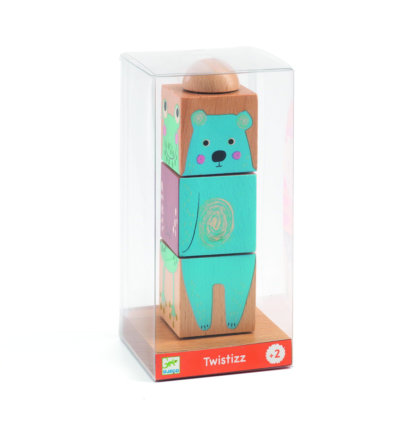 Drewniane klocki obrotowe Twistizz Drewniane klocki obrotowe Twistizz