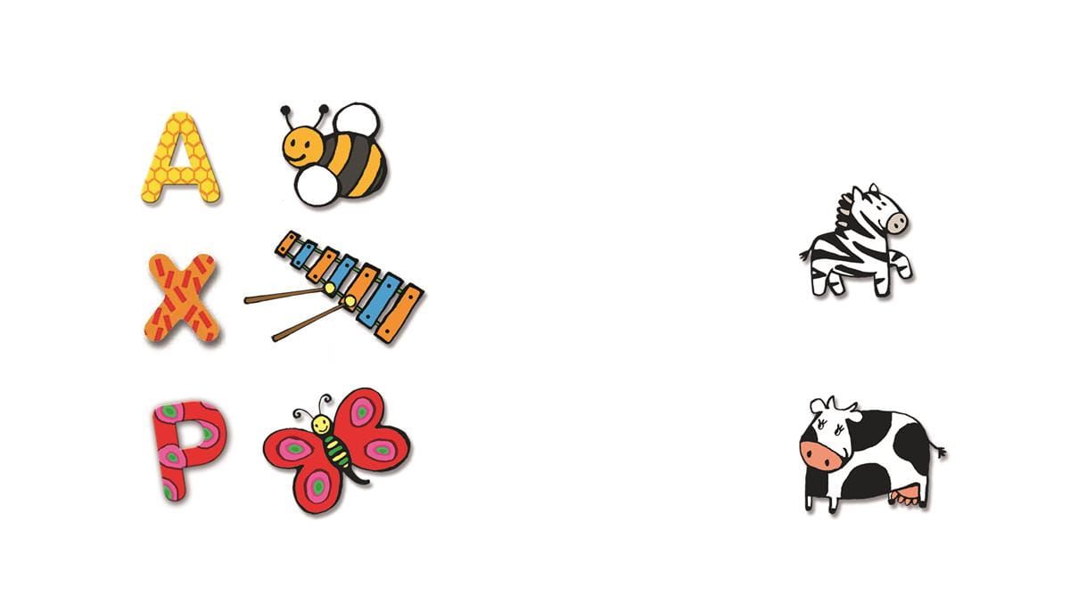 Drewniany alfabet do nauki języka francuskiego Drewniany alfabet do nauki języka francuskiego