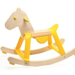 Konik na biegunach żółty