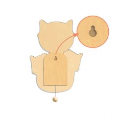 Pozytywka ścienna Koty