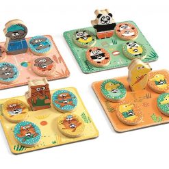 Zestaw czterech gier Ludo Park