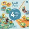 Zestaw czterech gier Ludo Park