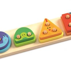 Drewniana układanka 1234 Basic