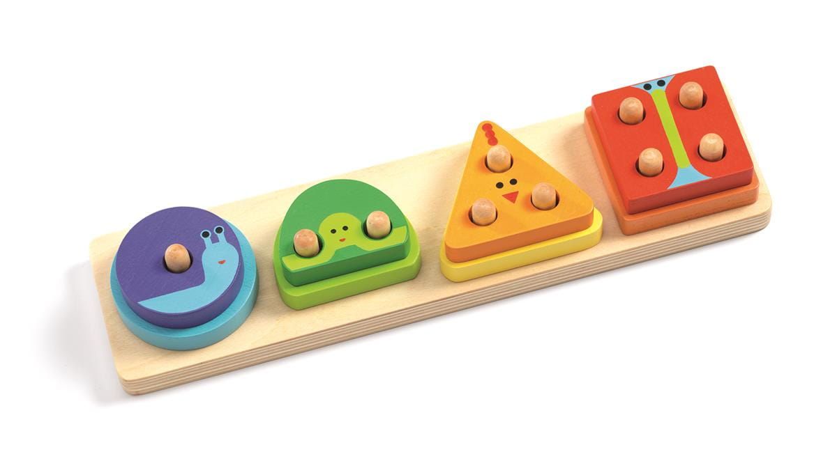 Drewniana układanka 1234 Basic Drewniana układanka 1234 Basic